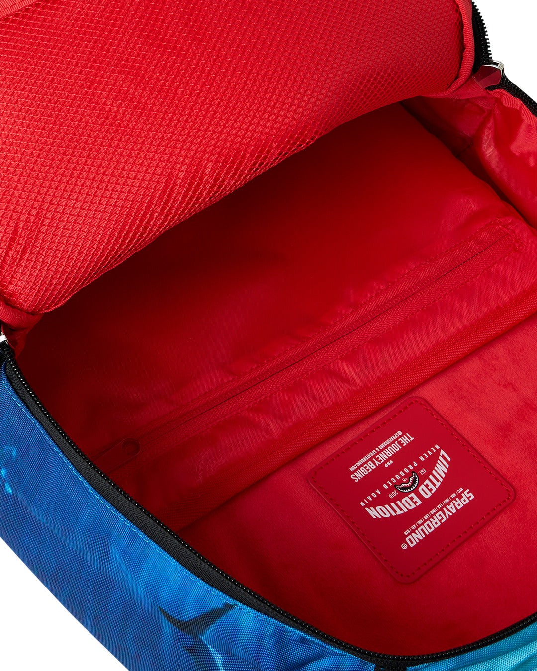 SHARK UNDER WATER WITH MONEY BACKPACK
