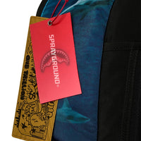 SHARK UNDER WATER WITH MONEY BACKPACK