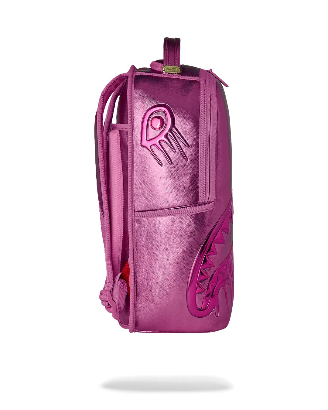 METALLIC PINK METALLIC DRIP BACKPACK