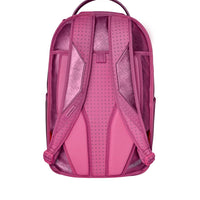 METALLIC PINK METALLIC DRIP BACKPACK