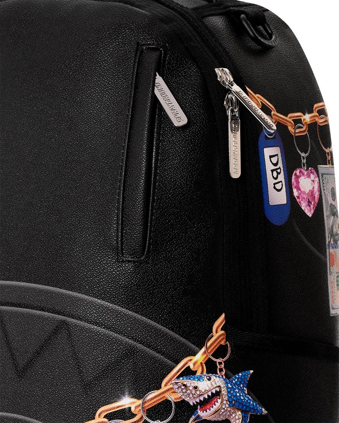 PRINTED HANGING STUFF BACKPACK