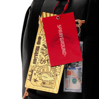 PRINTED HANGING STUFF BACKPACK