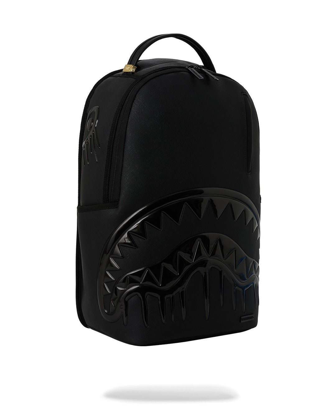 BLACKED OUT METALLIC DRIP BACKPACK