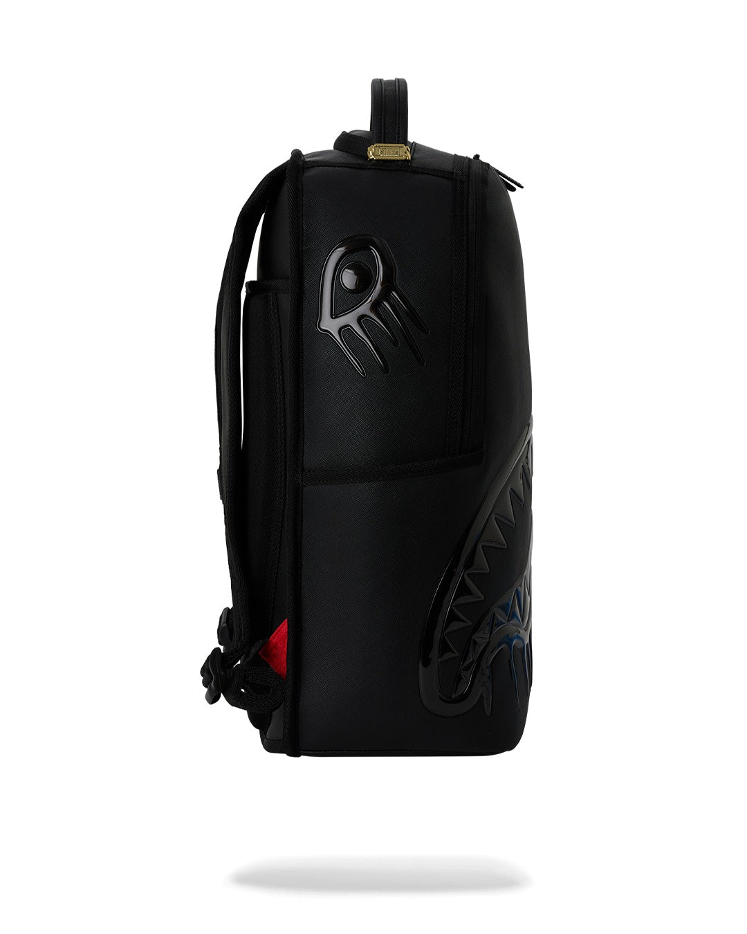 BLACKED OUT METALLIC DRIP BACKPACK