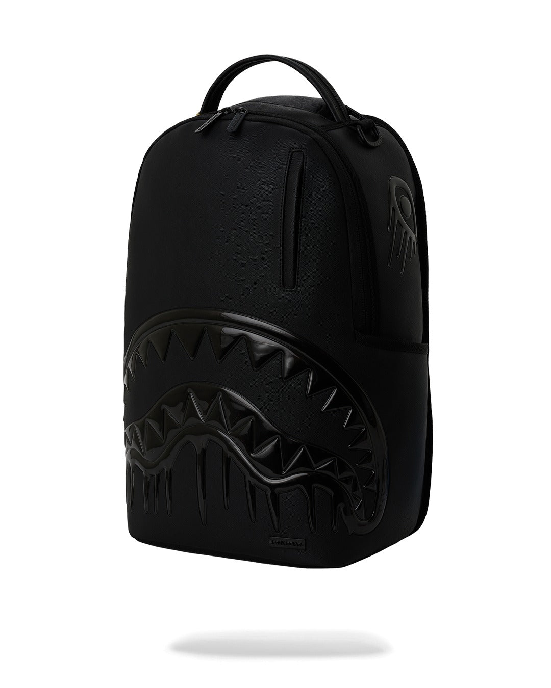 BLACKED OUT METALLIC DRIP BACKPACK