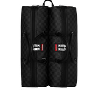 DOUBLE TROUBLE DOUBLE DUFFLE BACKPACK