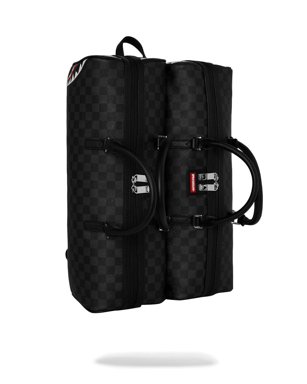 DOUBLE TROUBLE DOUBLE DUFFLE BACKPACK