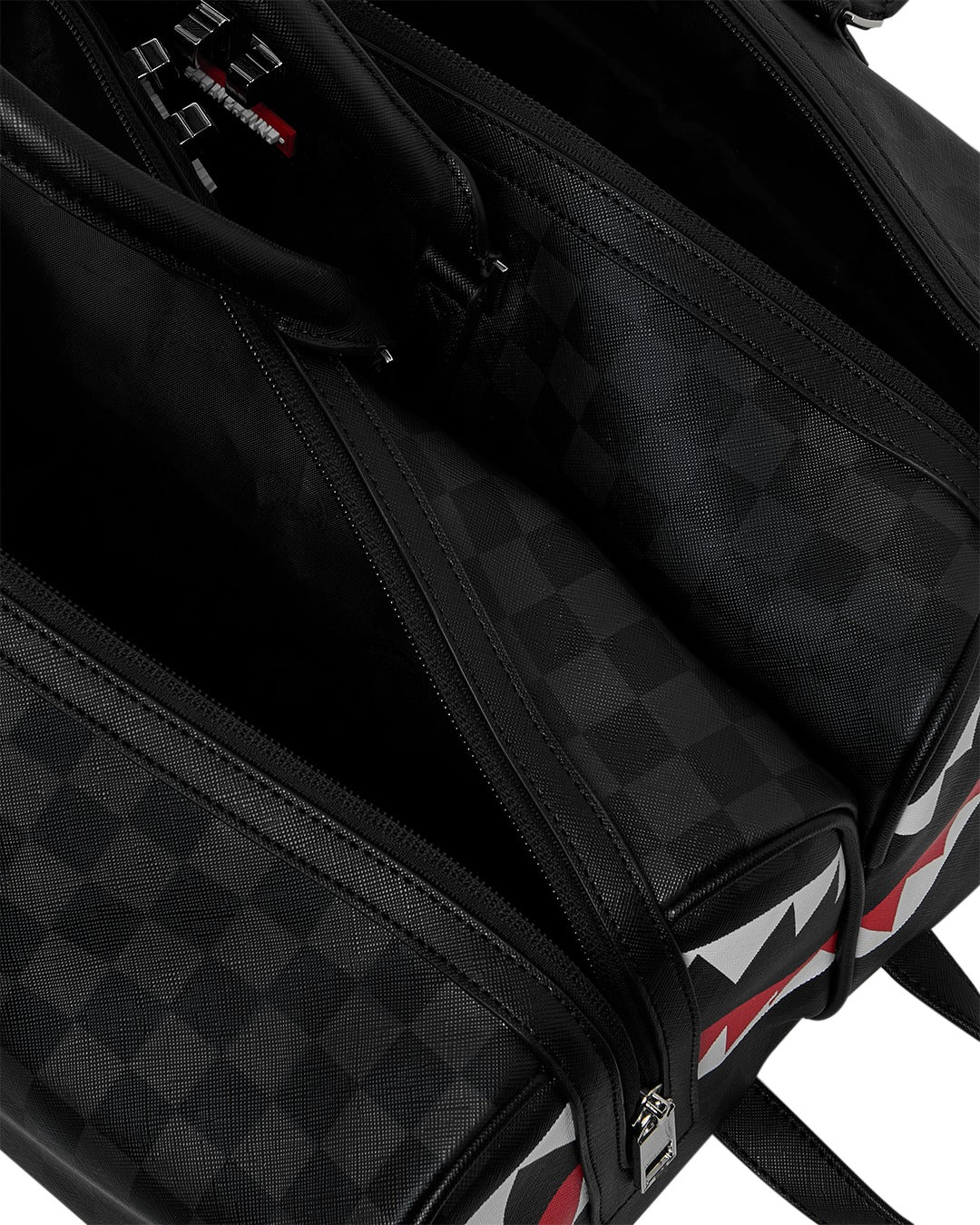 DOUBLE TROUBLE DOUBLE DUFFLE BACKPACK