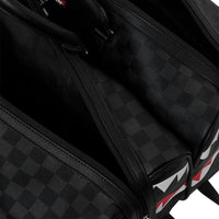 DOUBLE TROUBLE DOUBLE DUFFLE BACKPACK