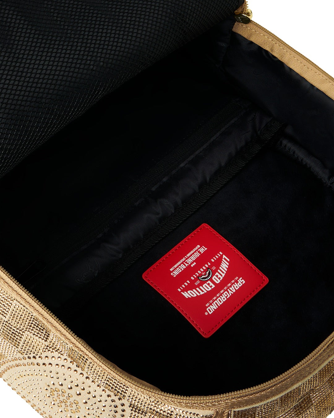 2 TONE GOLD TRINITY BACKPACK