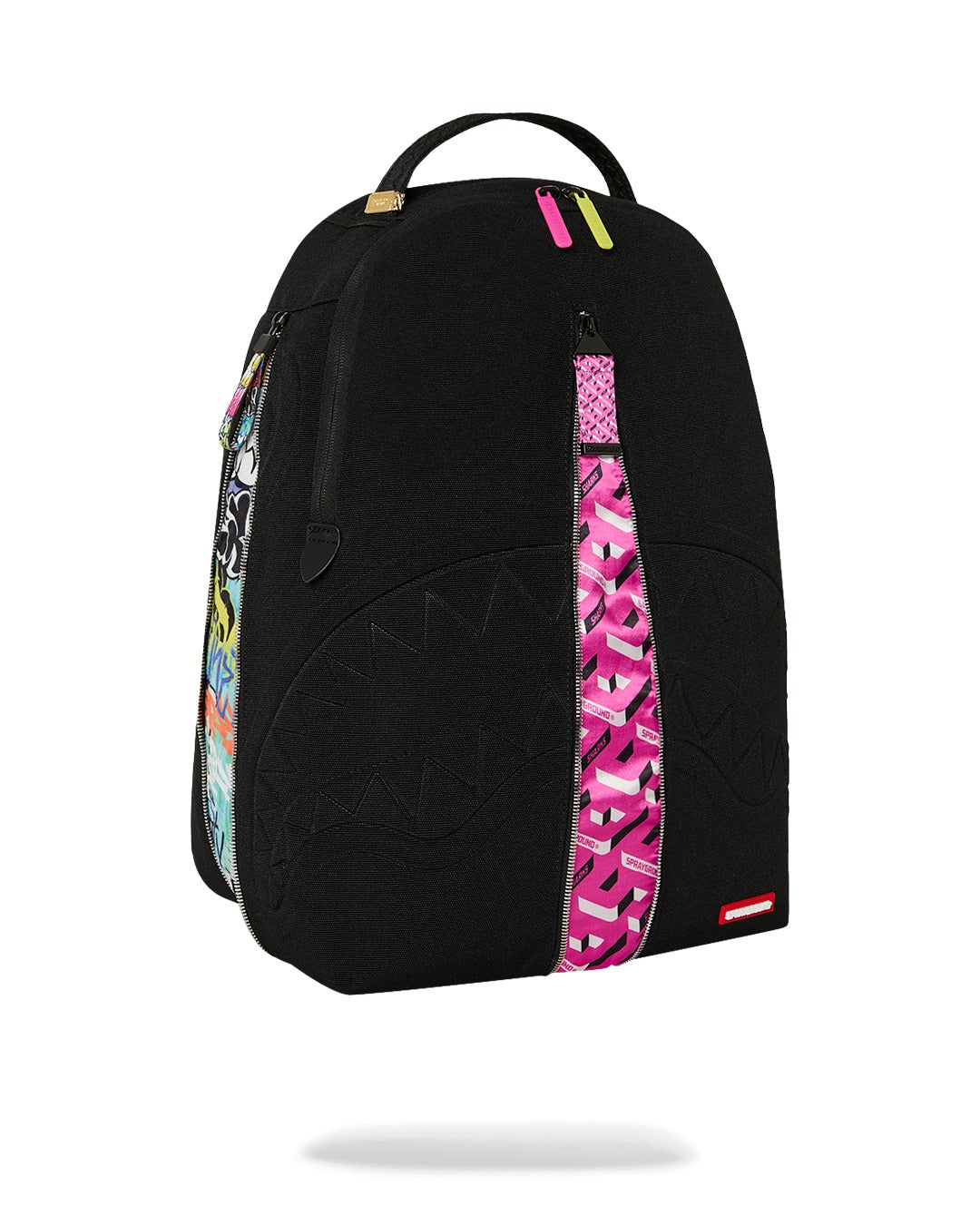 DENIM ZIPPER REVEAL BACKPACK