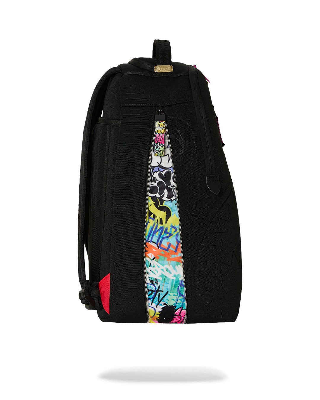 DENIM ZIPPER REVEAL BACKPACK
