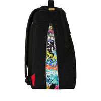 DENIM ZIPPER REVEAL BACKPACK