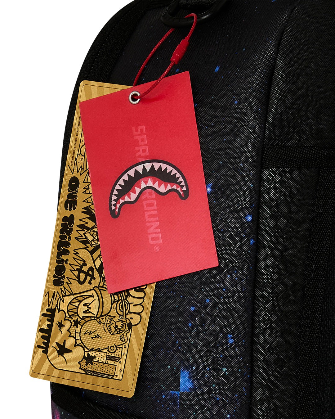 GALAXY LIPSTICK SHARK BACKPACK