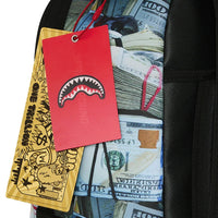 CREAM CHECK FULL OF CASH BACKPACK