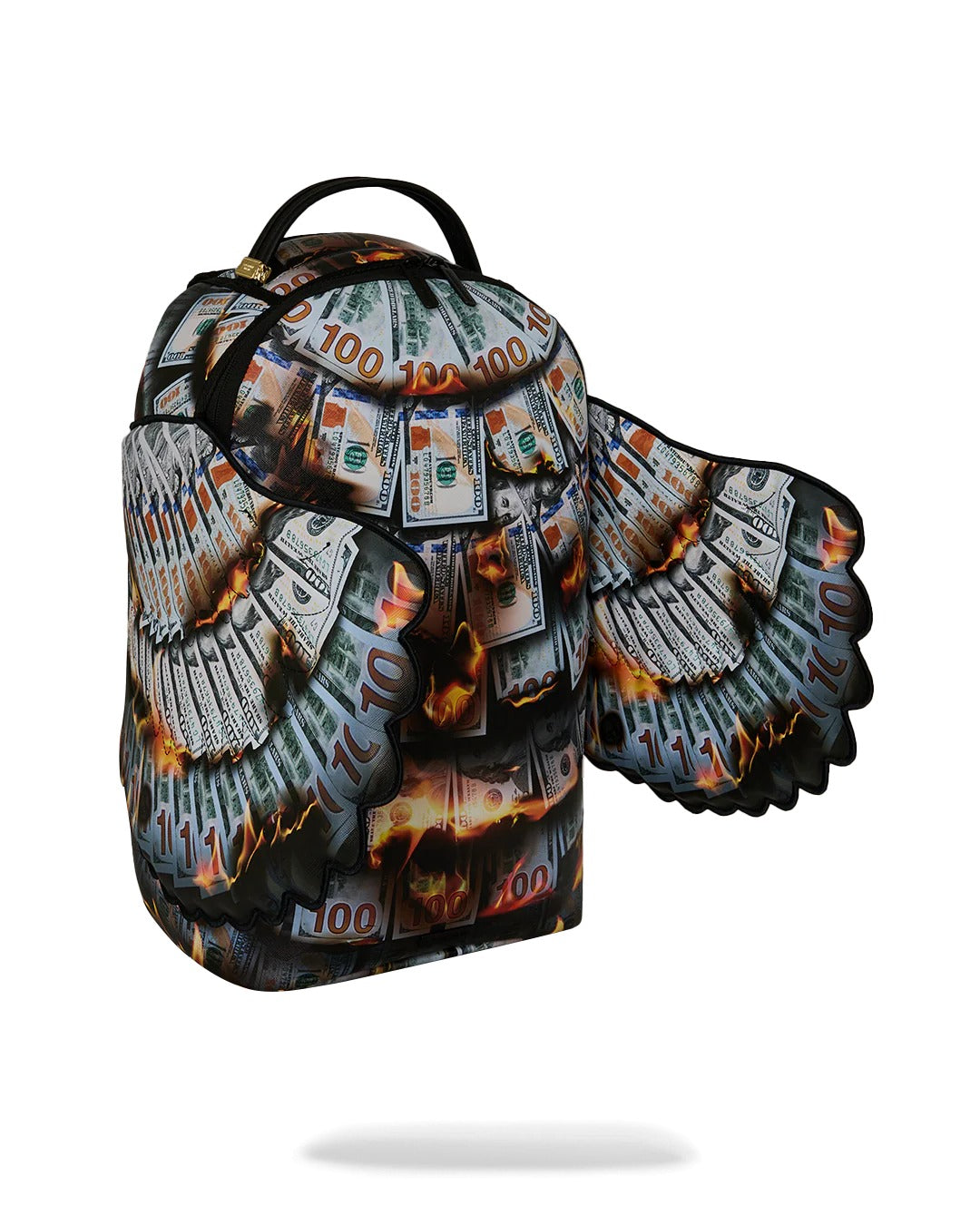 SCORCHING MONEY FEATHERS BACKPACK