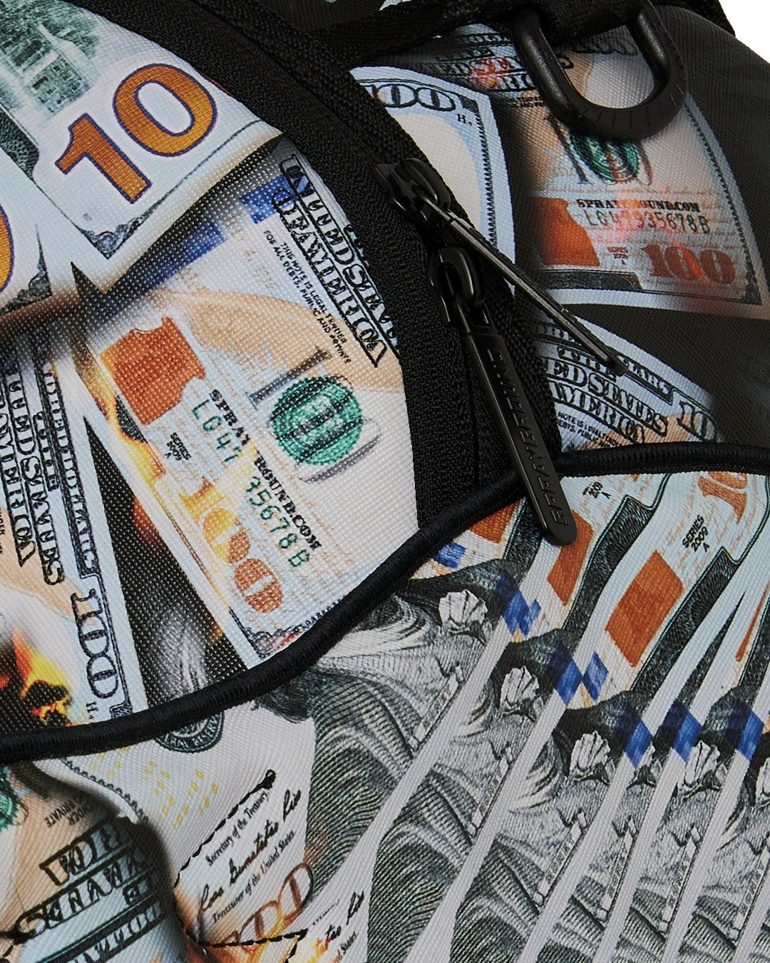 SCORCHING MONEY FEATHERS BACKPACK