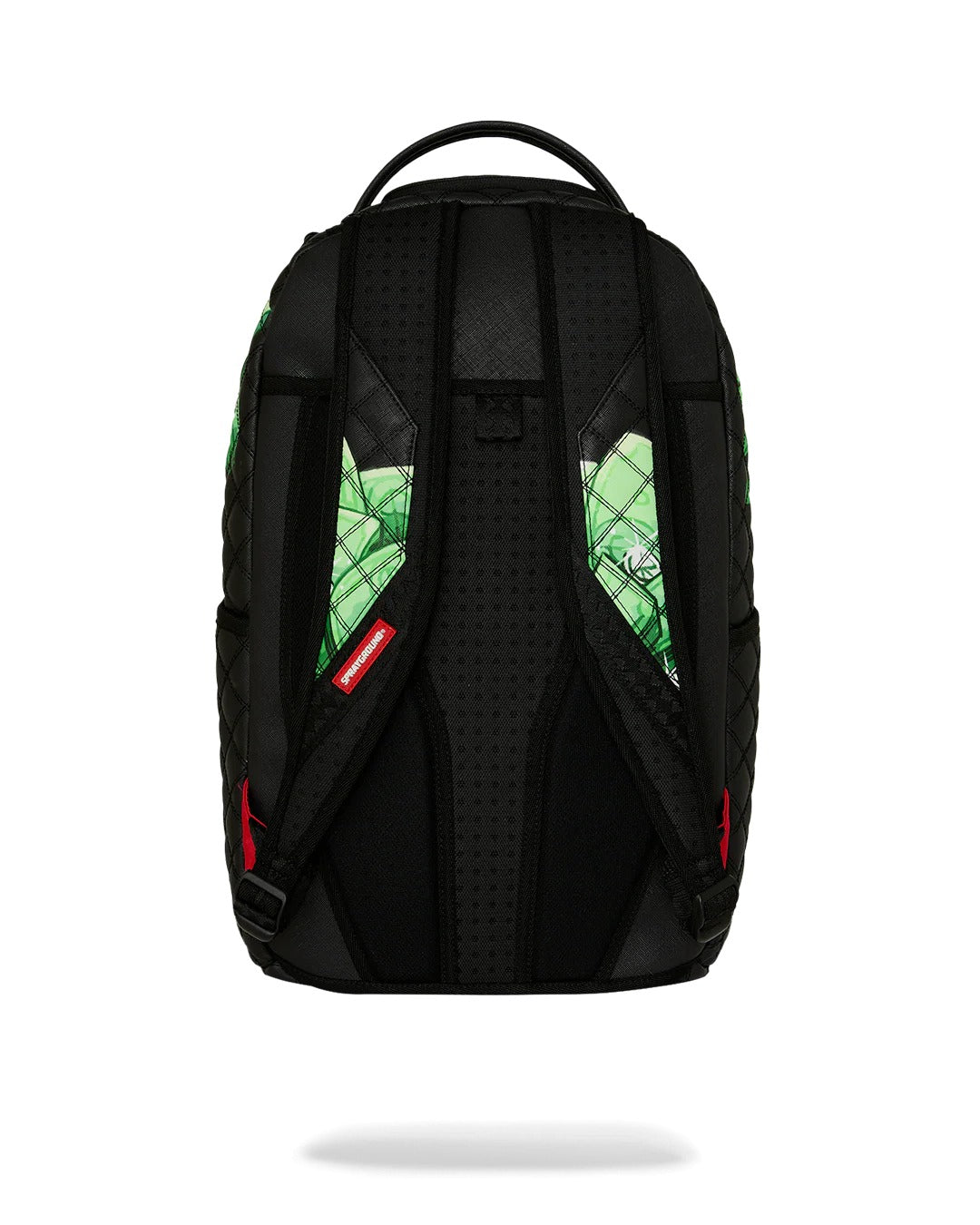 PAINTED QUILT MONEY BACKPACK