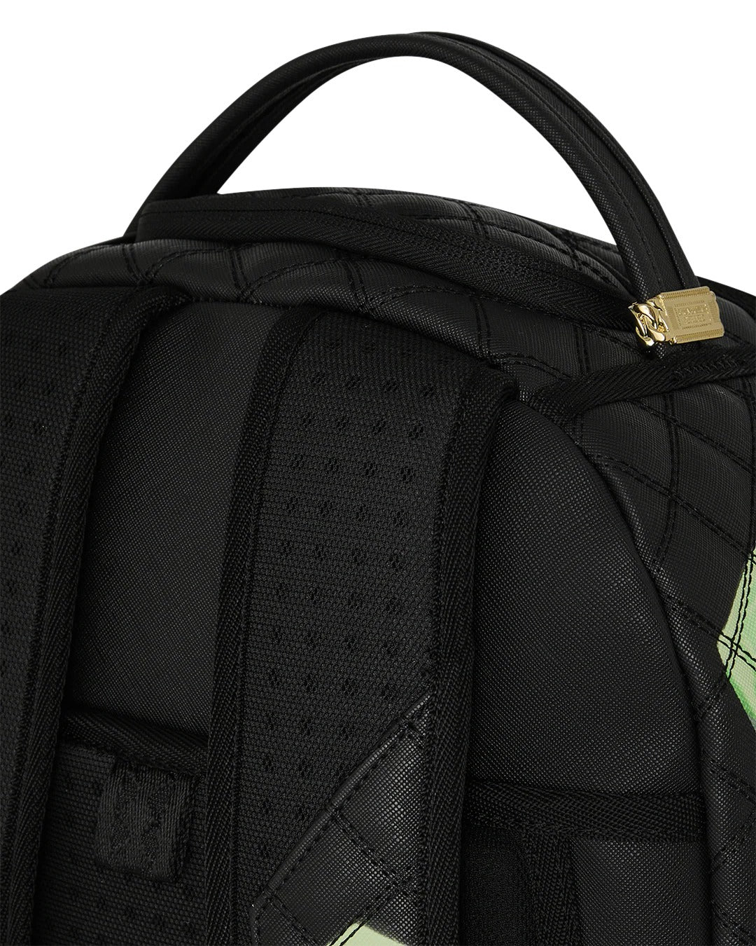 PAINTED QUILT MONEY BACKPACK