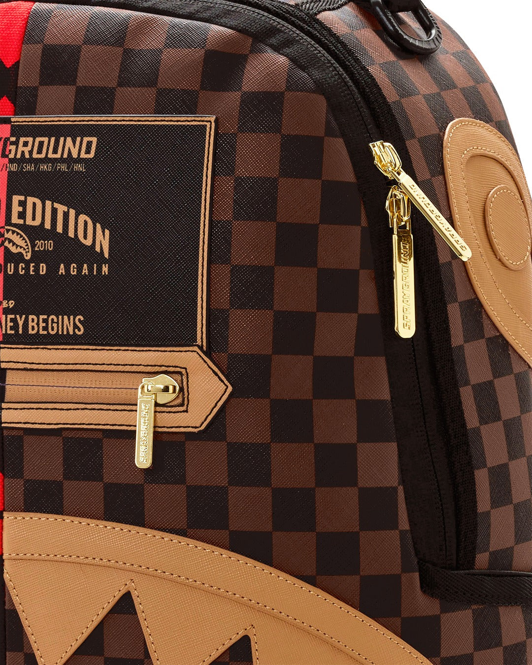 REVERSE HALF SPLIT BACKPACK