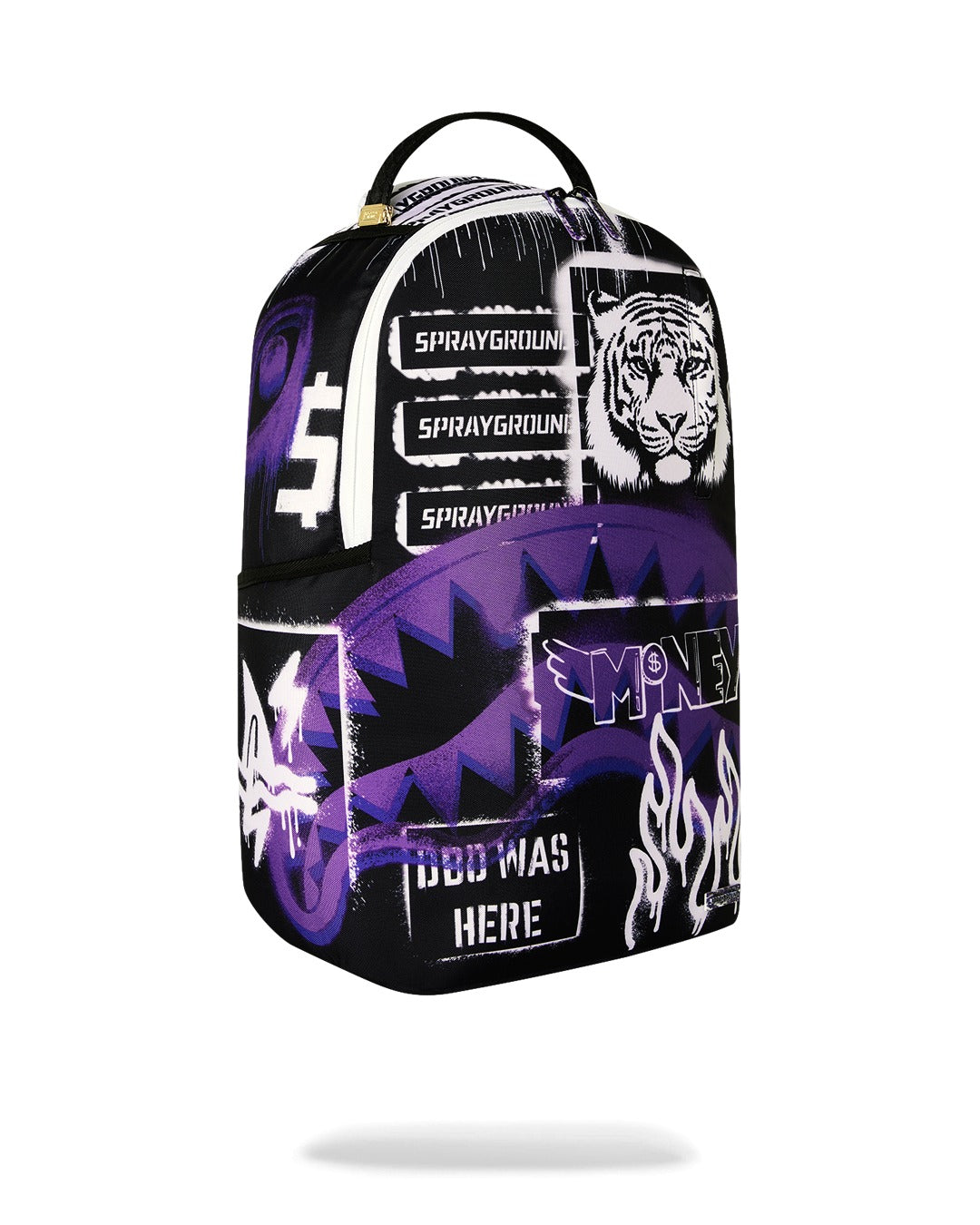 STENCIL SHARK ATTACK BACKPACK