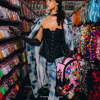 WTF PUNK ROCK CHICK BACKPACK