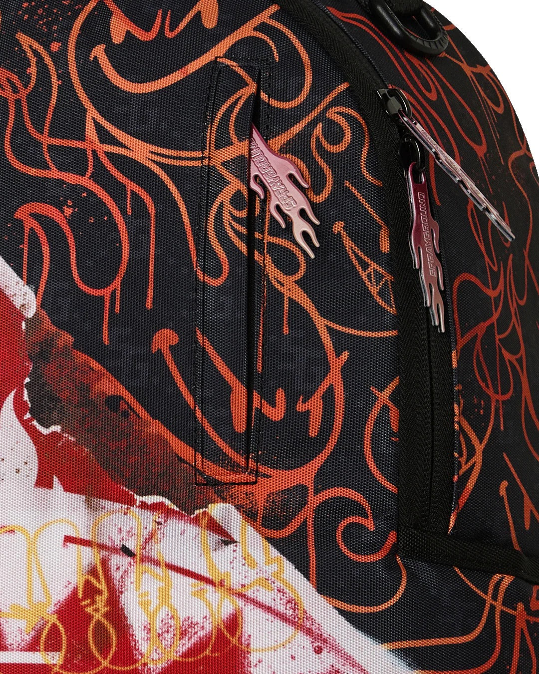 FLAMMABLE SIGN BACKPACK