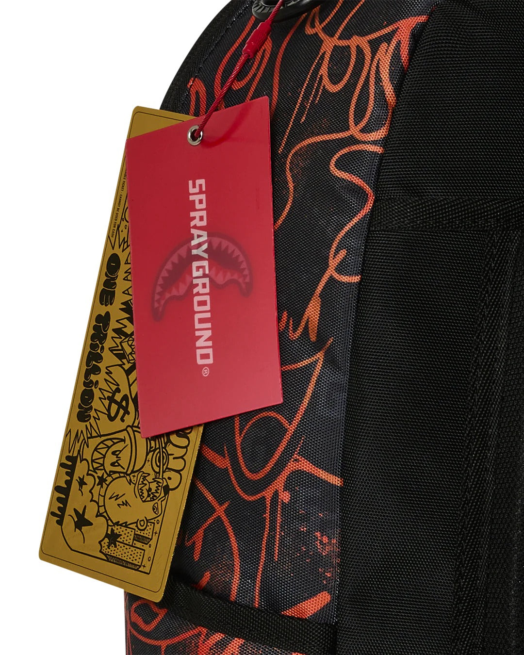 FLAMMABLE SIGN BACKPACK