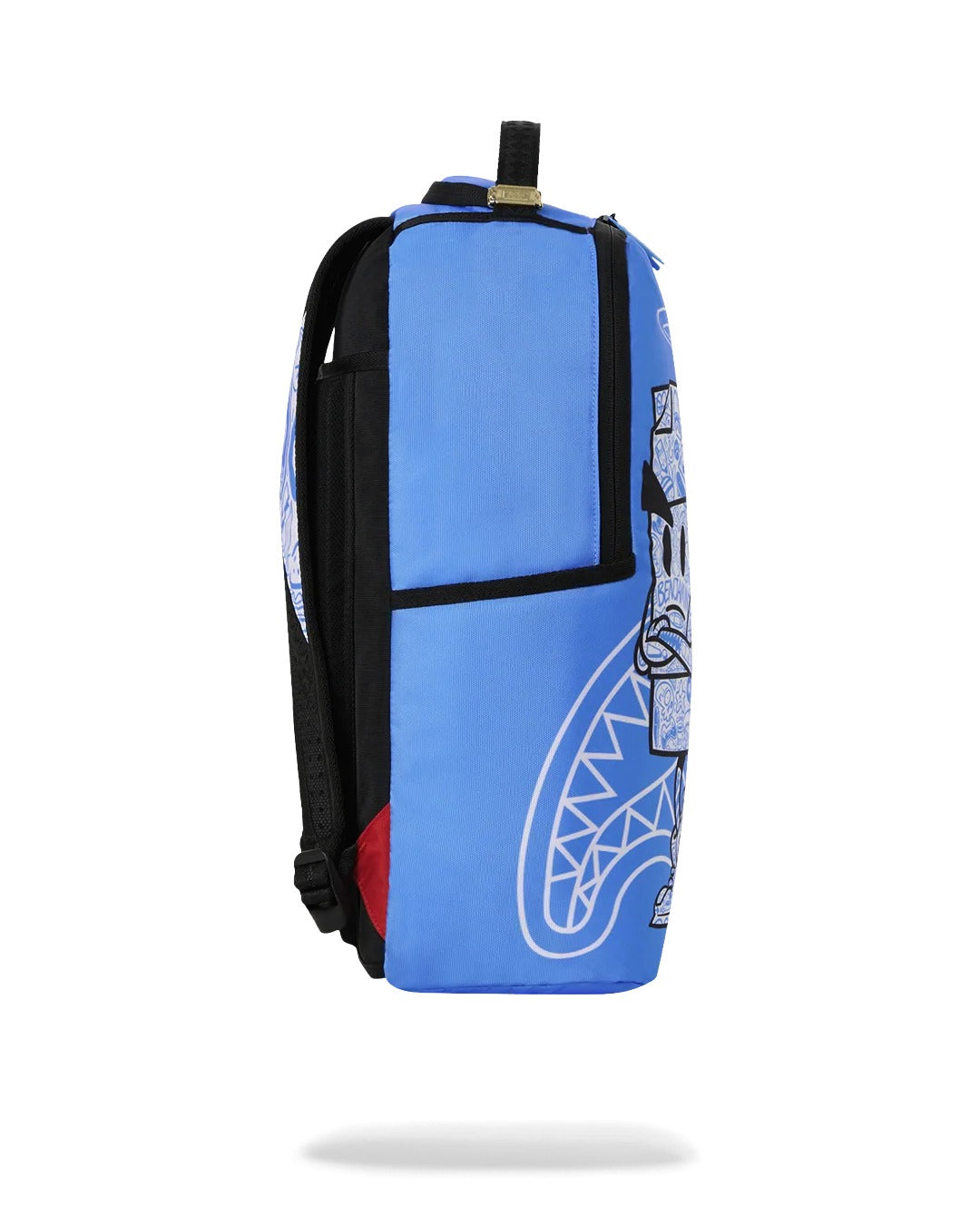 MONEY BOYS COLOR BLOCK DOODLE BACKPACK