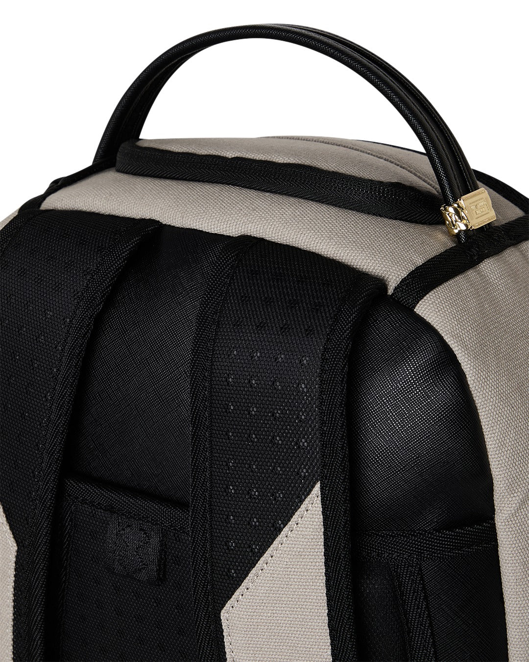 CREAM DENIM TEAR SHARK BACKPACK
