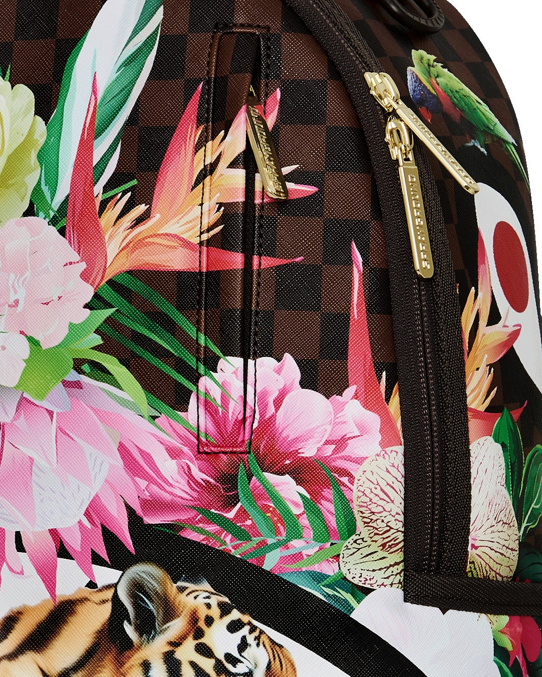 FLOWERING JUNGLE SHARK 2 BACKPACK
