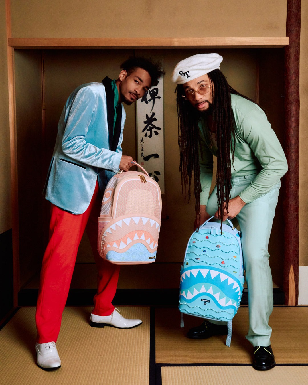 HIROKO SAKAI TRADITIONAL JAPANESE PATTERNS BACKPACK