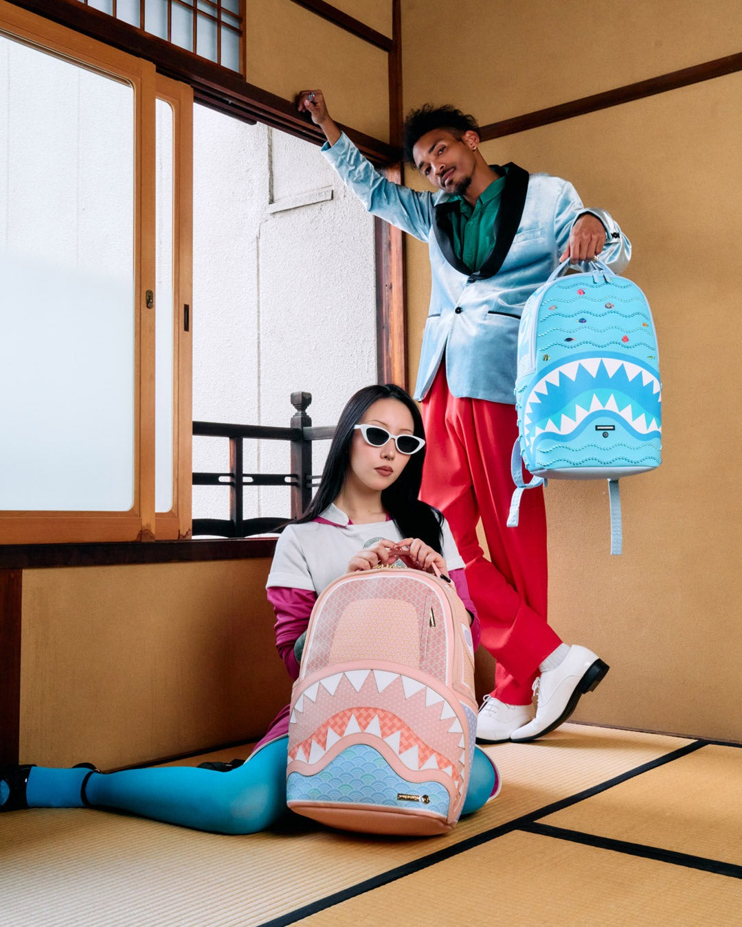 HIROKO SAKAI TRADITIONAL JAPANESE PATTERNS BACKPACK