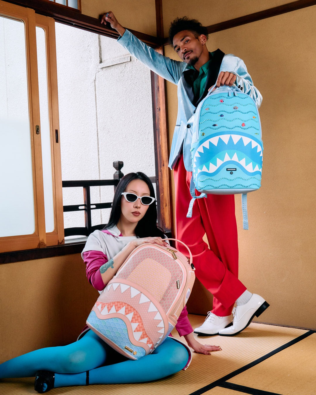 HIROKO SAKAI TRADITIONAL JAPANESE PATTERNS BACKPACK