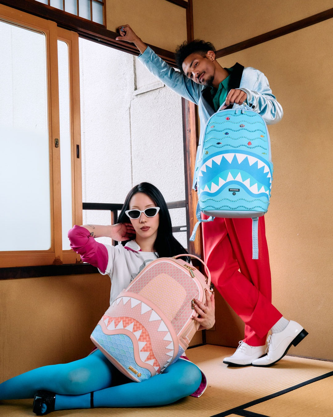 HIROKO SAKAI TRADITIONAL JAPANESE PATTERNS BACKPACK