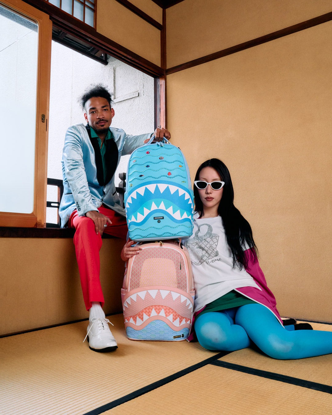 HIROKO SAKAI TRADITIONAL JAPANESE PATTERNS BACKPACK