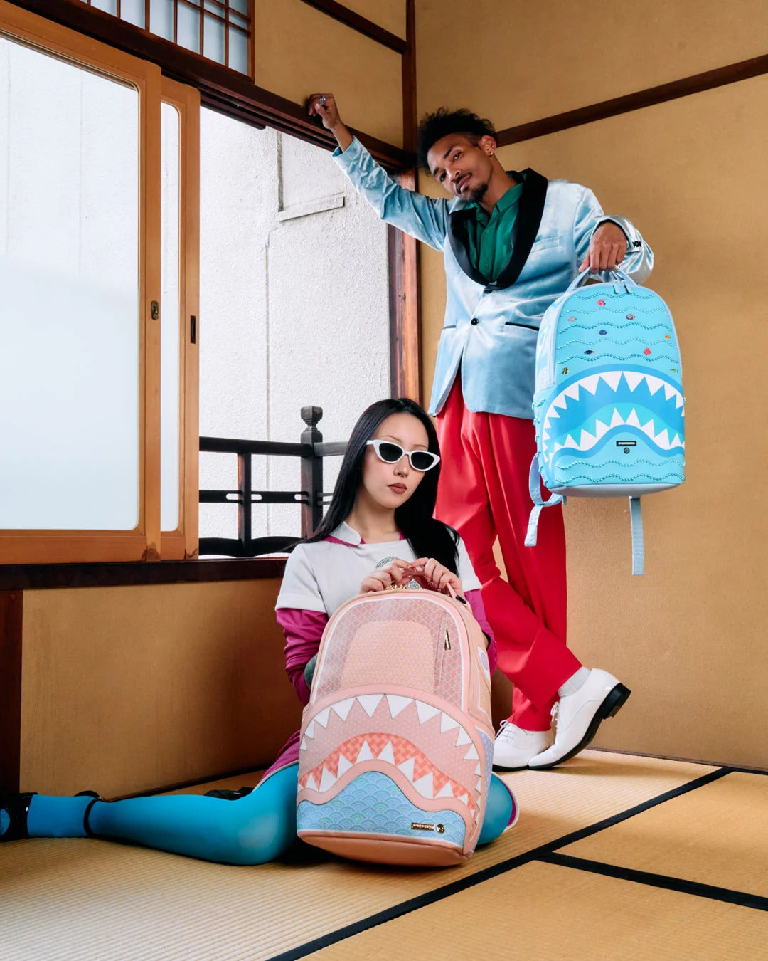 HIROKO SAKAI TROPICAL SEA BACKPACK
