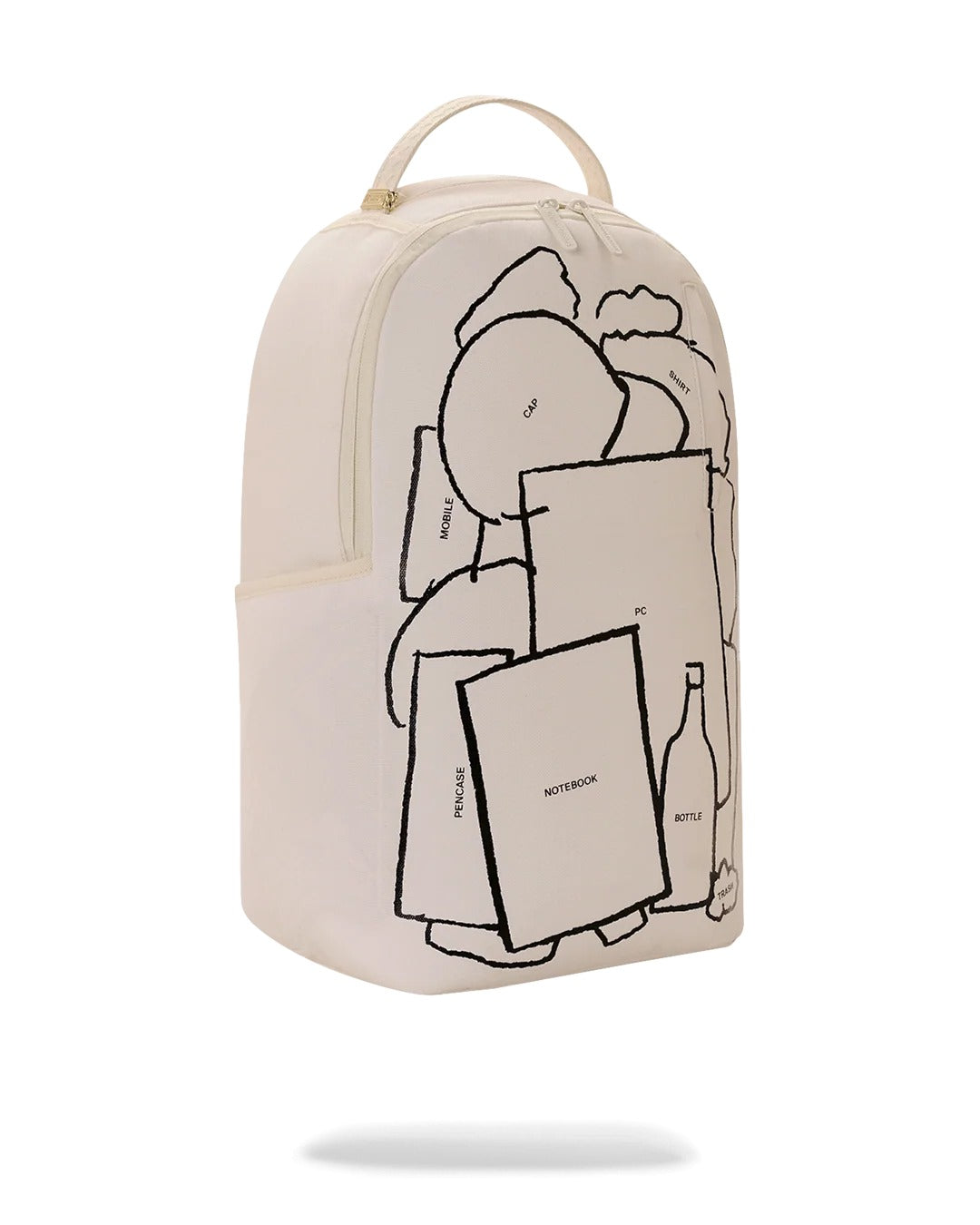 ENMUI WHITE BACKPACK