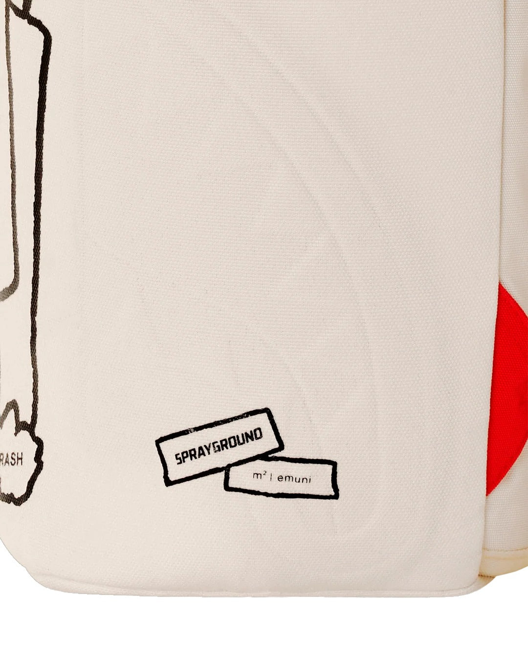 ENMUI WHITE BACKPACK