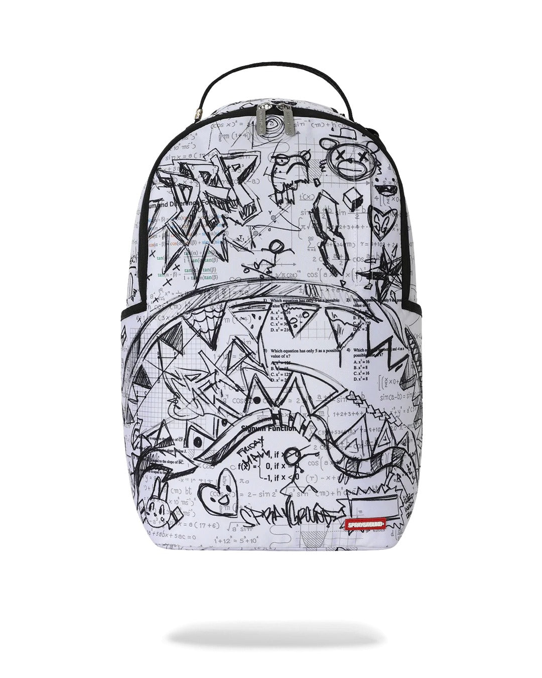 DOODLES OVER MATH HOMEWORK BACKPACK