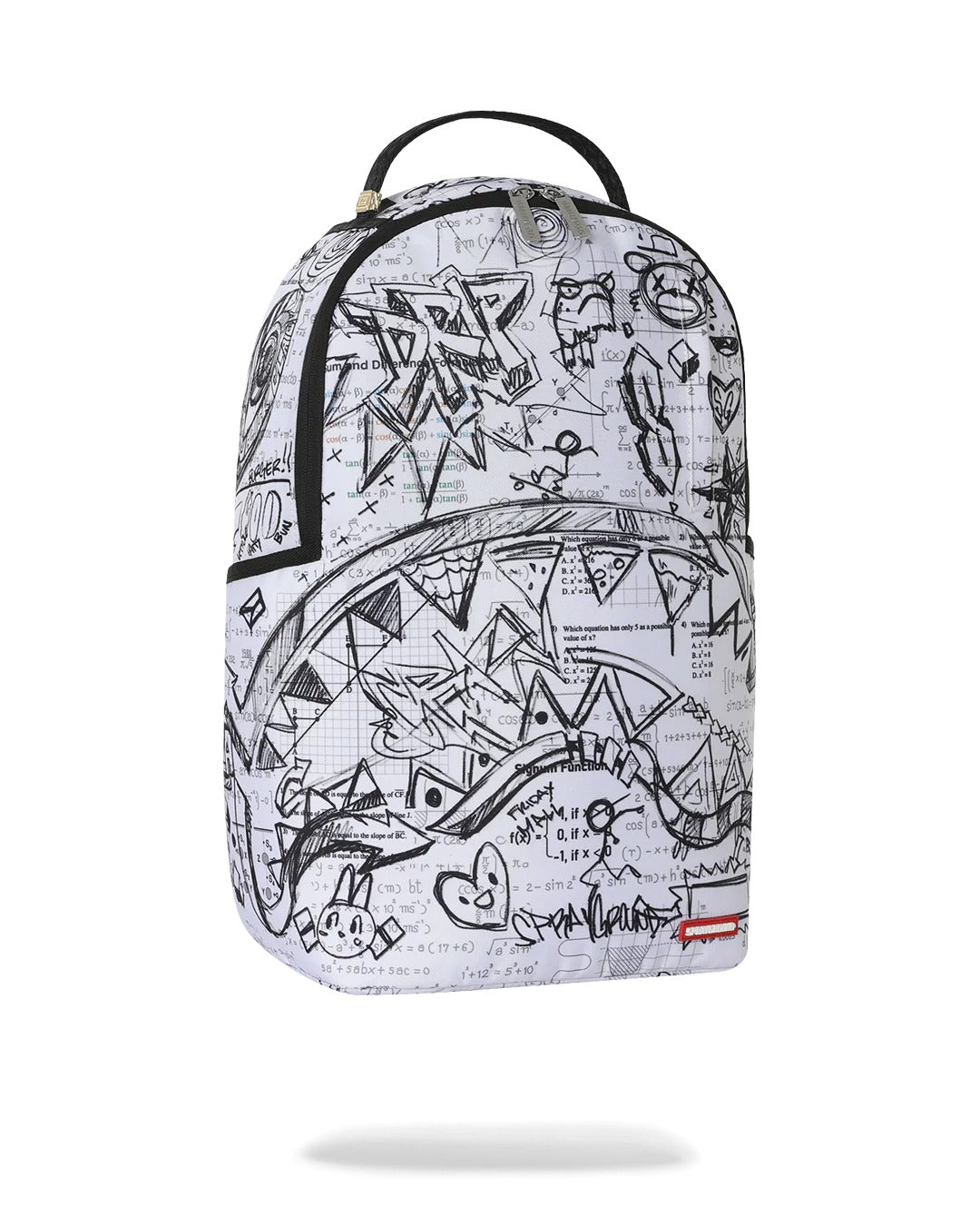DOODLES OVER MATH HOMEWORK BACKPACK
