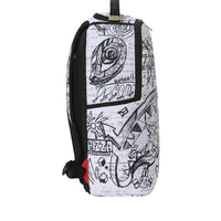 DOODLES OVER MATH HOMEWORK BACKPACK