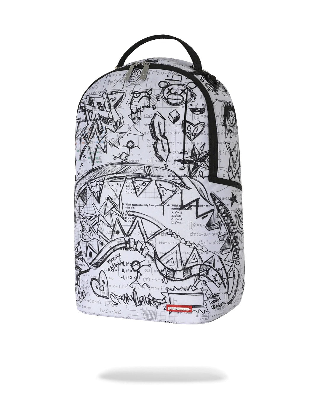 DOODLES OVER MATH HOMEWORK BACKPACK