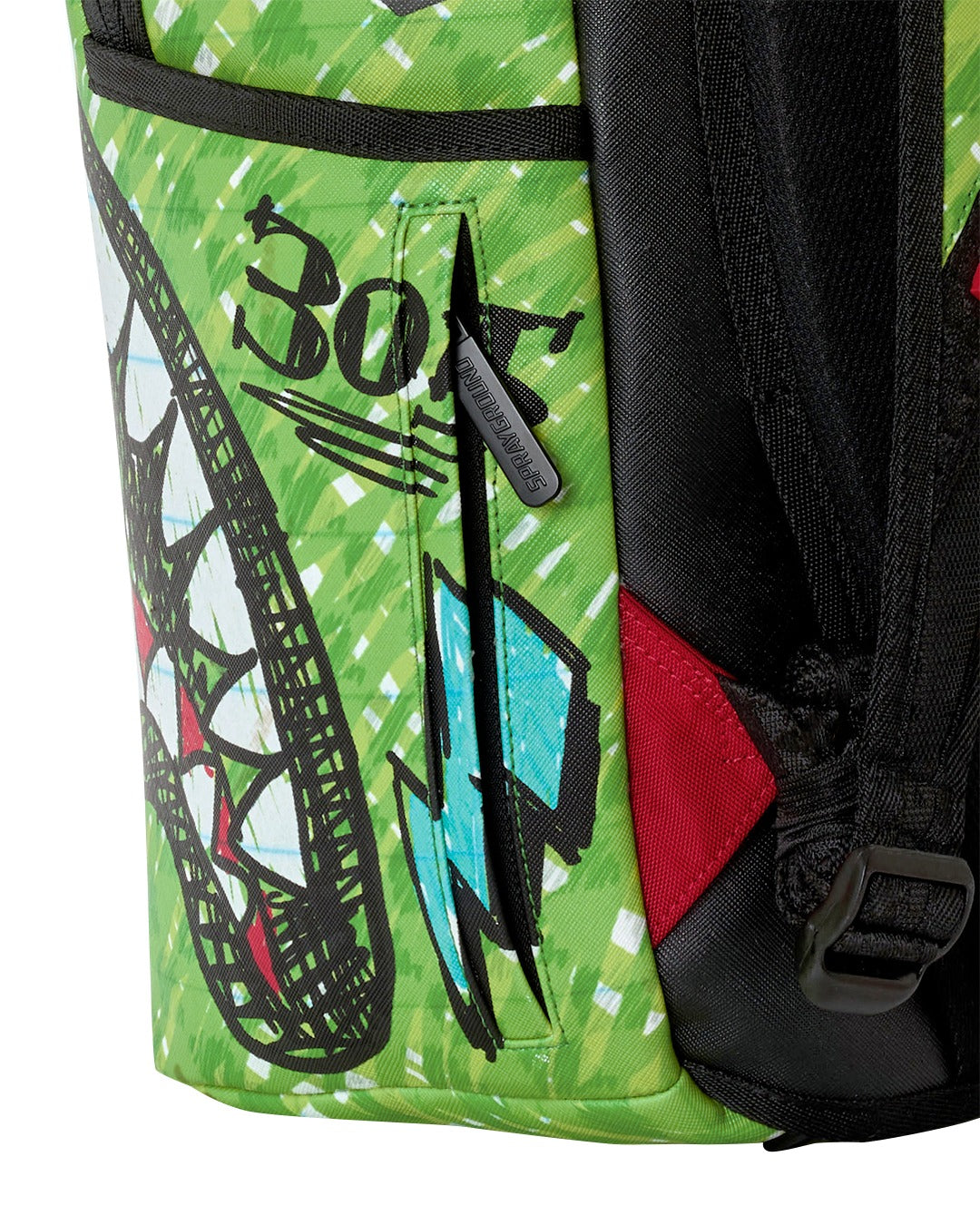 MONEY BEAR DOODLE BACKPACK