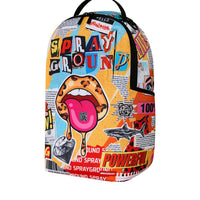 LIPS MAGAZINE COLLAGE BACKPACK