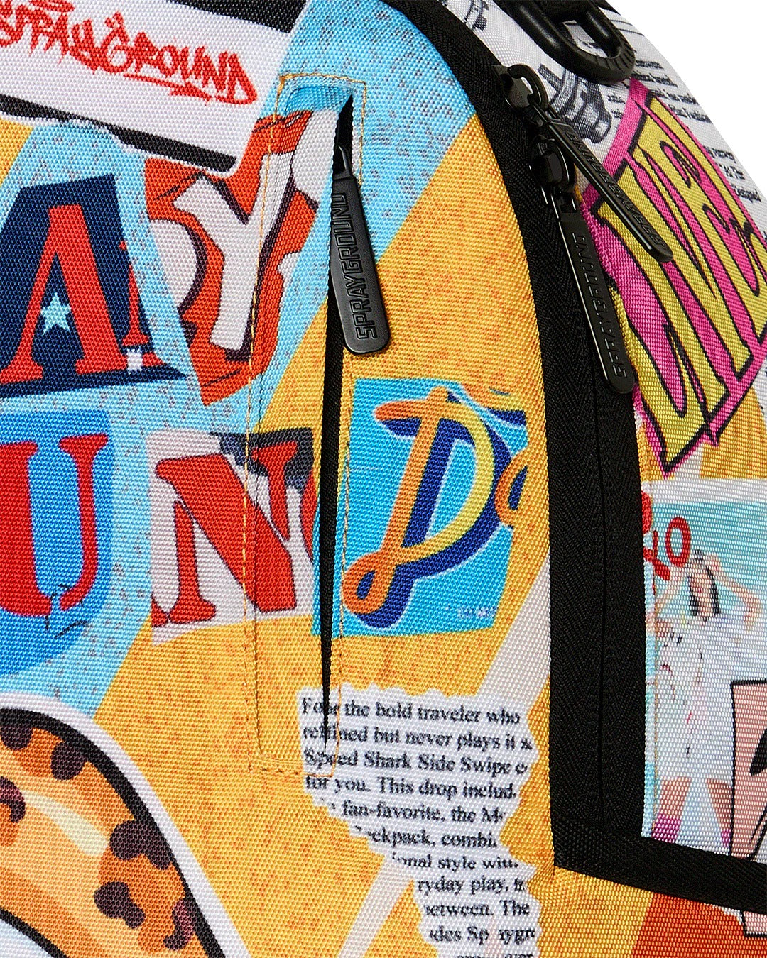 LIPS MAGAZINE COLLAGE BACKPACK