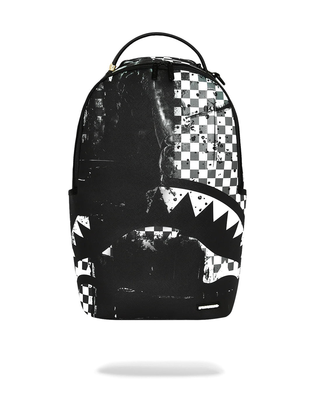 PAINTED OVER CHECK BACKPACK