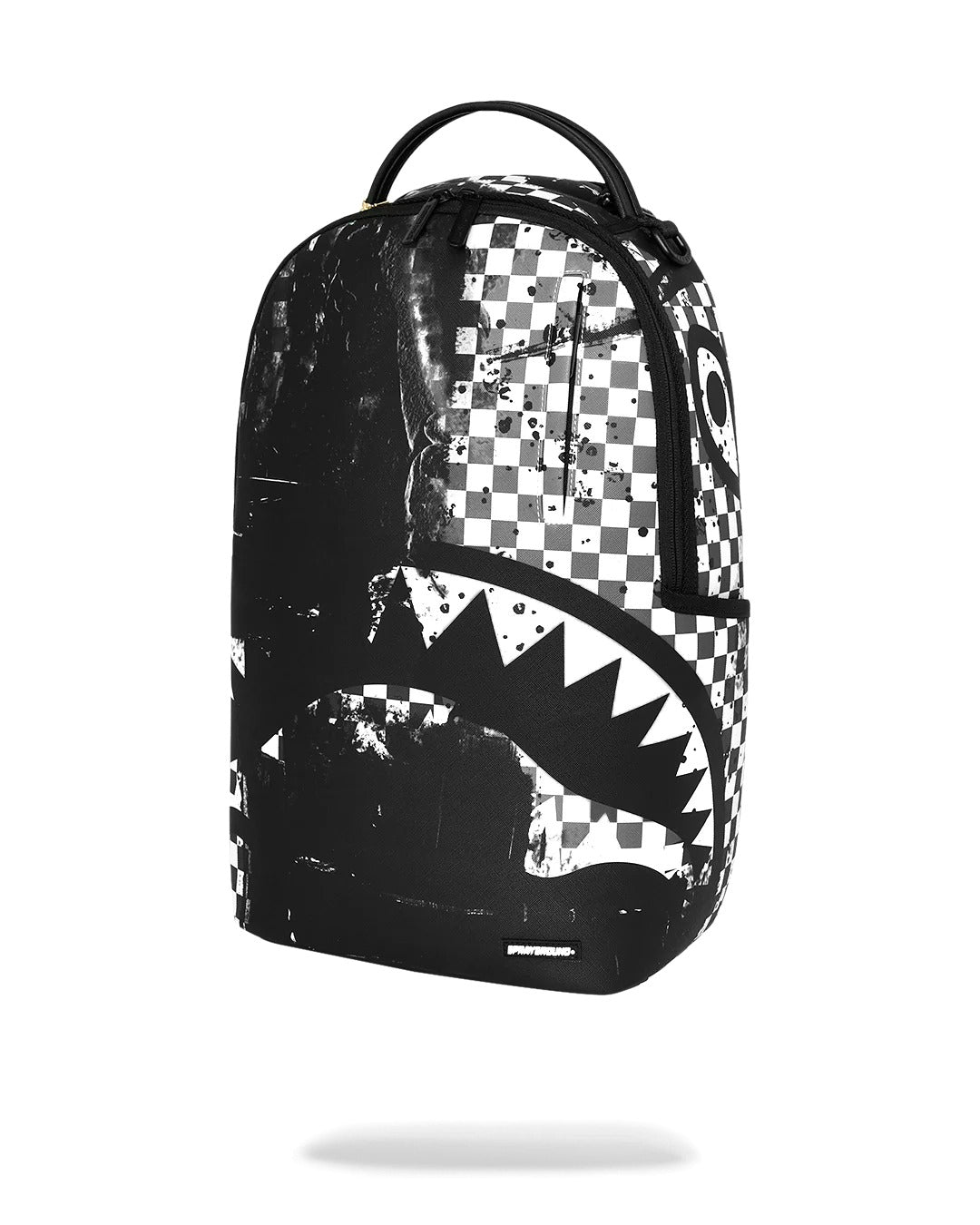 PAINTED OVER CHECK BACKPACK