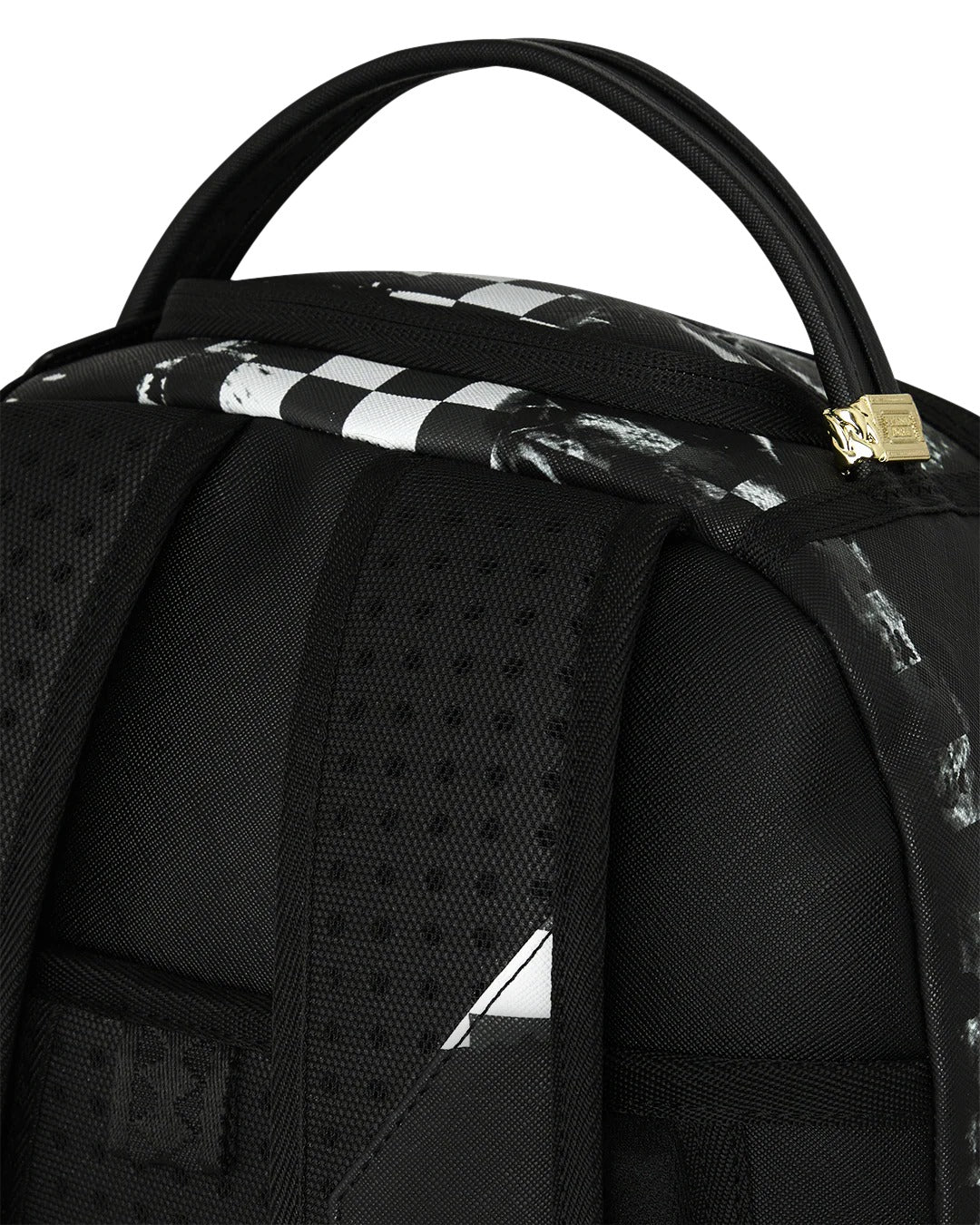 PAINTED OVER CHECK BACKPACK
