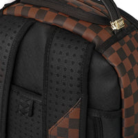 BROWN CHECK GHOST DRIP BACKPACK
